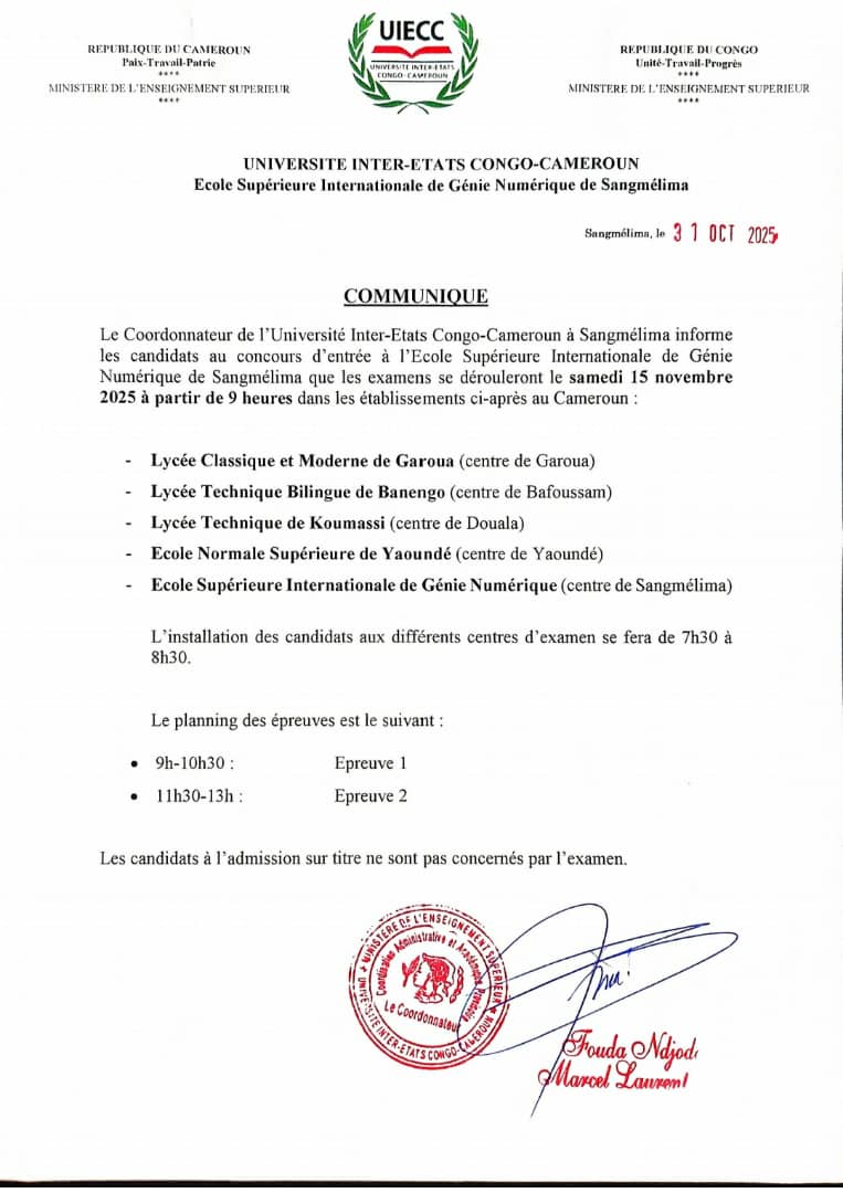 Décision Concours